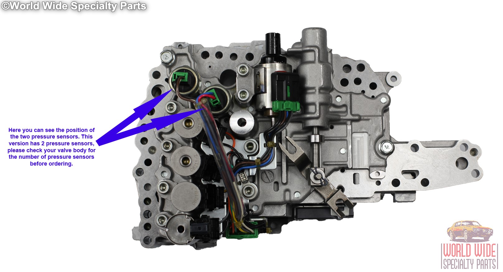 thumbnail image 2 of ZDKK Transmission Solenoid Kit - Fits Altima Sentra JF011E RE0F10A F1CJA Valve Body 2 of 14